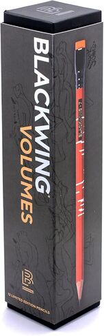 أقلام رصاص Blackwing Volume 7، عدد 12، أقلام رصاص محدودة الإصدار، تصميم مستوحى من الرسوم المتحركة، خشب الأرز البخور، جرافيت ياباني ممتاز in Kuwait