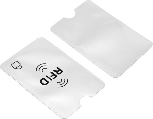 YOKIVE 20 قطعة من حامل بطاقات RFID، حافظة بطاقات نحيفة | مقاوم للخدش، رائع لبطاقات العمل وبطاقات الوصول (أبيض، 3.62 بوصة) in Saudi Arabia