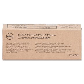 Dell j95nm SY 700-page حبر خرطوشة لجهاز Dell 1250 °C/1350cnw/1355cn/1355cnw/c1760nw/c1765nf/c1765nfw ، باللون الأصفر