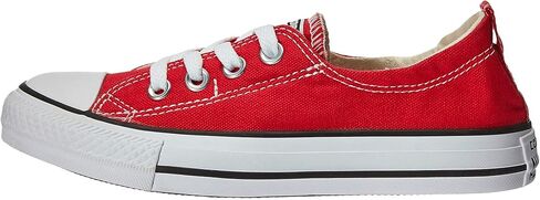 أحذية رياضية من القماش الكتاني الأبيض All Star Ox من Converse للسيدات، باللون الأحمر، مقاس 38.5 EU, شور لاين ريد ومن, 38.5 EU in Kuwait