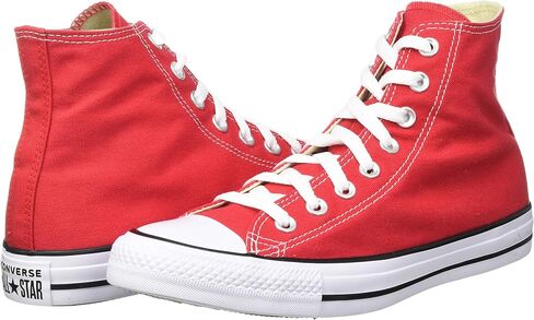Converse Chuck Taylor All Star Seasonal Color Hi (4 D(M) US / 6 B(M) US / 36-37 EUR, Red) in Saudi Arabia