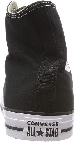 Converse Unisex Chuck Taylor® All Star® Hi Winter Weight Material Black/Black Sneaker Men's 7.5, Women's 9.5 Medium in Saudi Arabia