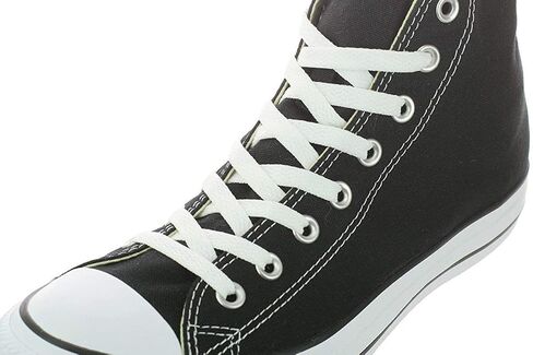 Converse Unisex Chuck Taylor® All Star® Hi Winter Weight Material Black/Black Sneaker Men's 7.5, Women's 9.5 Medium in Saudi Arabia