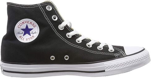 Converse Unisex Chuck Taylor® All Star® Hi Winter Weight Material Black/Black Sneaker Men's 7.5, Women's 9.5 Medium in Saudi Arabia