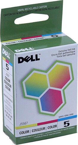 خرطوشة حبر ملونة بسعة قياسية لديل 922، 924، 944، 946، 964 (السلسلة 5) (OEM# 310-5375؛ 310-66؛ 310-5884؛ 310-71؛ 310-8236؛ 310-7162)، رقم القطعة J567 in Saudi Arabia
