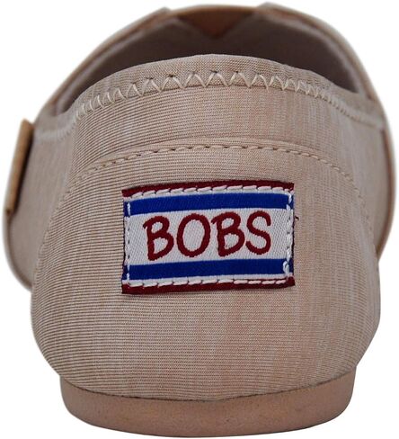BOBS from Skechers Women's Plush Fashion Slip-On Flat in Saudi Arabia