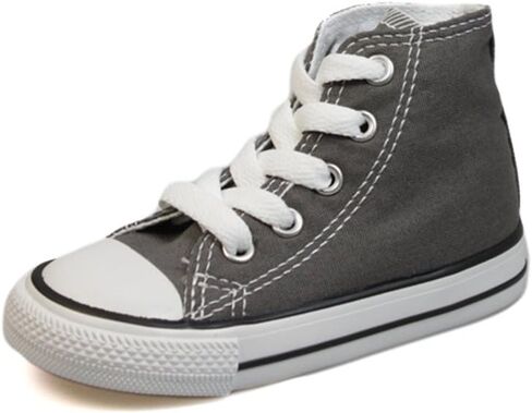Converse Kids' Chuck Taylor All Star Canvas High Top Sneaker, charcoal, 5 M US Toddler in Saudi Arabia