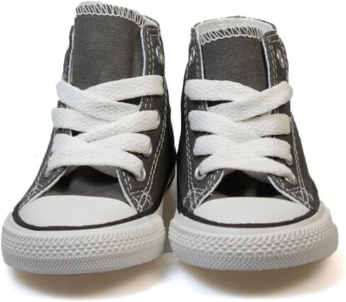 Converse Kids' Chuck Taylor All Star Canvas High Top Sneaker, charcoal, 5 M US Toddler in Saudi Arabia