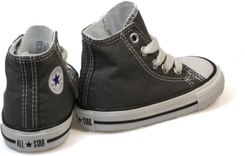 Converse Kids' Chuck Taylor All Star Canvas High Top Sneaker, charcoal, 5 M US Toddler in Saudi Arabia