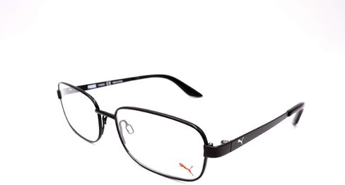 Puma Junior Child Black Titanium Eyeglasses PJ0026-001 in Saudi Arabia