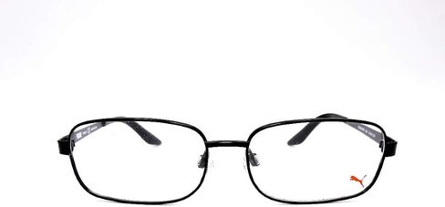 Puma Junior Child Black Titanium Eyeglasses PJ0026-001 in Saudi Arabia