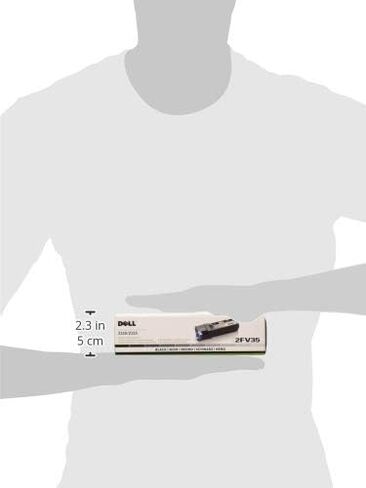 Dell Computer 2FV35 Black Toner Cartridge 2150cdn/2150cn/2155cdn/2155cn Color Laser Printers in Kuwait