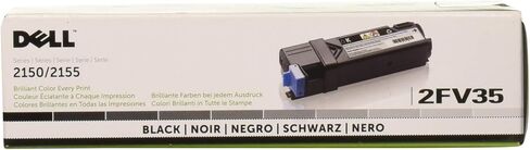 Dell Computer 2FV35 Black Toner Cartridge 2150cdn/2150cn/2155cdn/2155cn Color Laser Printers in Kuwait