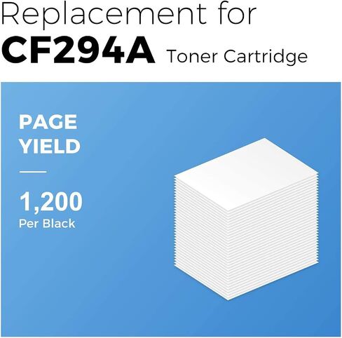 94A Toner MYCARTRIDGE Compatible Toner Cartridge Replacement for HP CF294A 94A 94X CF294X Work with M148dw M118dw M148fdw M149fdw Printer (4 Black) in Saudi Arabia