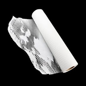 Faotup 15x118 inches Cushioning Paper Mesh Packing Paper Suitable for Porcelain Glass Bottle Packing White(1 Roll) in Saudi Arabia