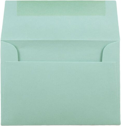 JAM PAPER #10 مظاريف Business Premium - 4 1/8 x 9 1/2 - أزرق مائي - 50/عبوة in Kuwait