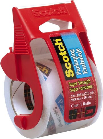 3M 341 2" X 800" Clear Scotch Packing Tape in Saudi Arabia