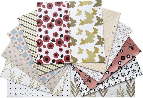 12 Pcs Cash Envelope for A6 binder with 6 holes, Budget Envelopes for Budget Planner Organizer Inserts (animal) in Kuwait