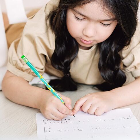 اقلام رصاص معطرة للاطفال من فيوكسسي، اقلام رصاص اتش بي مع محايات ملونة من الخشب مع عناصر فاكهة، مستلزمات مكتبية مدرسية للحفلات للاولاد والبنات 10 انماط (نمط فاكهة) in Kuwait