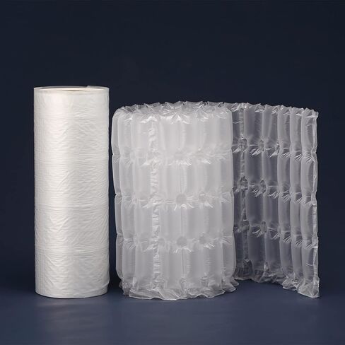 Air Cushion Double Film PK002, Air Bubble Void Filling Bags 984 ft X 15 3/4 in X 6 in per Roll Inflatable Packaging Air Bubble Bag, Working with T8/T30 Air Cushion Machine in Saudi Arabia