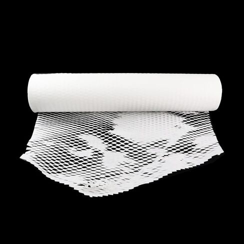 Faotup 15x118 inches Cushioning Paper Mesh Packing Paper Suitable for Porcelain Glass Bottle Packing White(1 Roll) in Saudi Arabia