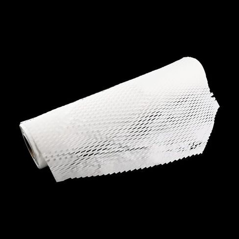 Faotup 15x118 inches Cushioning Paper Mesh Packing Paper Suitable for Porcelain Glass Bottle Packing White(1 Roll) in Saudi Arabia