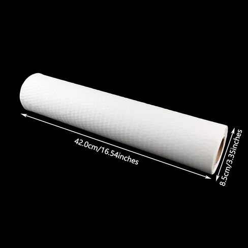 Faotup 15x118 inches Cushioning Paper Mesh Packing Paper Suitable for Porcelain Glass Bottle Packing White(1 Roll) in Saudi Arabia