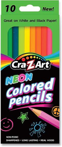 Cra-Z-Art Super Bright Colored Pencils, Package of 10 in Saudi Arabia