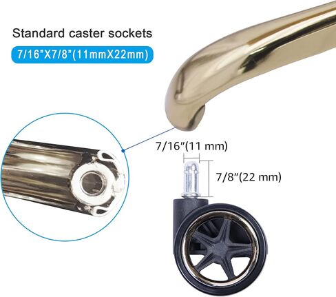 Frassie 28 Inch Office Chair Metal Base Replacement Heavy Duty Computer Chair Base Part with 5 Casters 1 Gas Lift Cylinder in Saudi Arabia