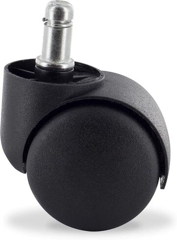Outwater's Office Chair Replacement Caster Wheels | Nylon Material with Universal Stem/Grip Neck Stem 7/16" X 7/8th" | Set of 5 in Saudi Arabia
