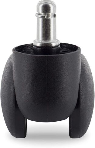 Outwater's Office Chair Replacement Caster Wheels | Nylon Material with Universal Stem/Grip Neck Stem 7/16" X 7/8th" | Set of 5 in Saudi Arabia