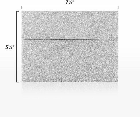 مظاريف دعوة LUXPaper A7 | قشر واضغط | 5 1/4 بوصة × 7 1/4 بوصة | لهب معدني | 80 رطل. نص | 50 الكمية in Kuwait