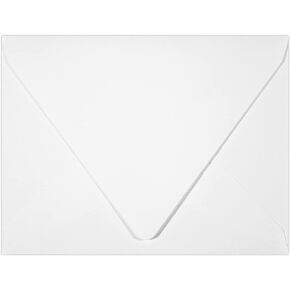 LUXPaper A2 Contour Flap Invitation Envelopes | 4 3/8" x 5 3/4" | Bright White | 70lb. Text | 50 Qty in Saudi Arabia