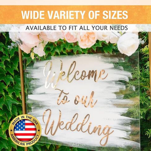 DisplayBug Acrylic Sheets 2 Plexiglass Sheets 1/8 Inch Thick Clear Acrylic Sheet for Laser Cutting Cut to Size Plexi Glass Panel Acrylic Board Craft & DIY Made in USA (2, 8"x12" - 3mm (1"x8") Thick) in Saudi Arabia