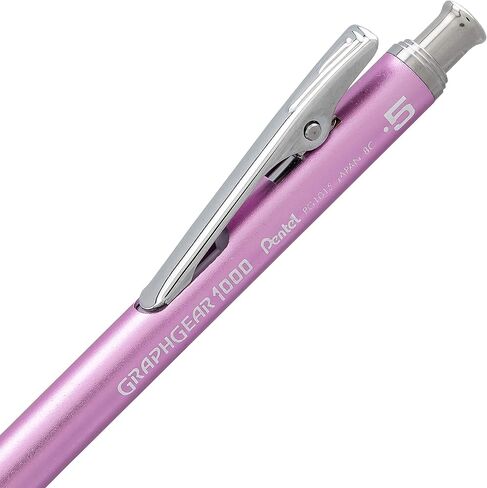 قلم رصاص ميكانيكي من Pentel إصدار محدود GraphGear 1000 لون (0.5 مم)، لمسات زرقاء سماوية، مع أنبوب in Saudi Arabia