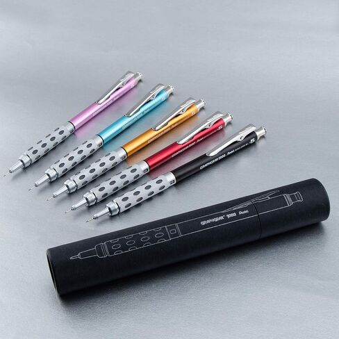 قلم رصاص ميكانيكي من Pentel إصدار محدود GraphGear 1000 لون (0.5 مم)، لمسات زرقاء سماوية، مع أنبوب in Saudi Arabia