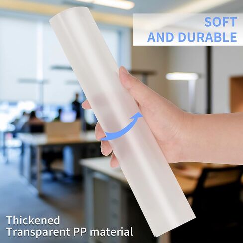 30 Pack Clear Document Folder Copy Safe Project Pocket L-Type Clear Plastic Folder A4/ Letter Size in Transparent Color… (30) in Kuwait