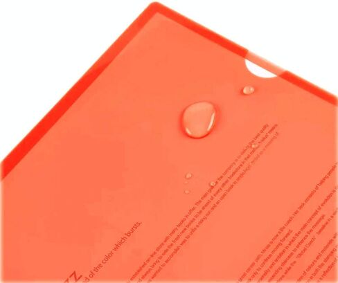 L-Type Plastic Folder Safe Project Pockets Transparent Clear Document Folder 12pcs for A4 paperPlastic Paper Jacket Sleeves in Assorted Project Folders(Blue) in Kuwait
