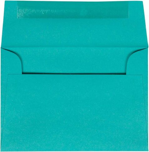 JAM PAPER #10 مظاريف ملونة للأعمال - 4 1/8 × 9 1/2 - أزرق بحري معاد تدويره - 50/عبوة in Saudi Arabia