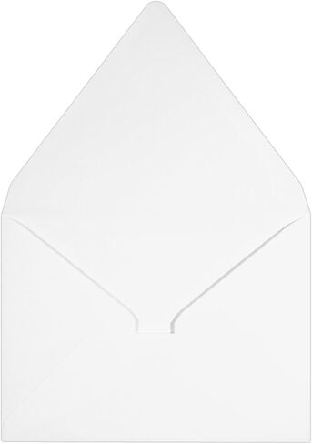 مغلفات دعوة LUXPaper A2 كونتور فلاب | 4 3/8 بوصة × 5 3/4 بوصة | أبيض ساطع | 70 رطل. نص | 50 الكمية in Saudi Arabia