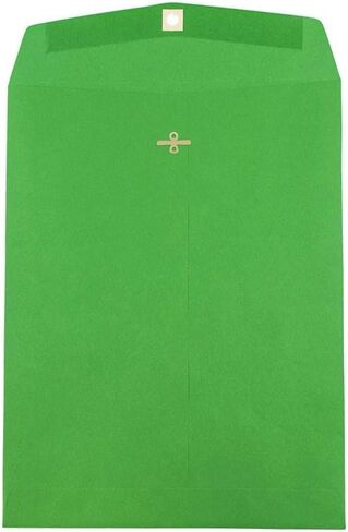 JAM PAPER 10 x 13 Open End Catalog Colored Envelopes with Clasp Closure - Ultra Fuchsia Hot Pink - 100/Pack in Saudi Arabia