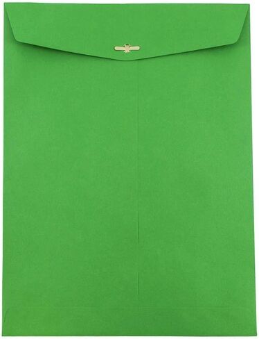 JAM PAPER 10 x 13 Open End Catalog Colored Envelopes with Clasp Closure - Ultra Fuchsia Hot Pink - 100/Pack in Saudi Arabia