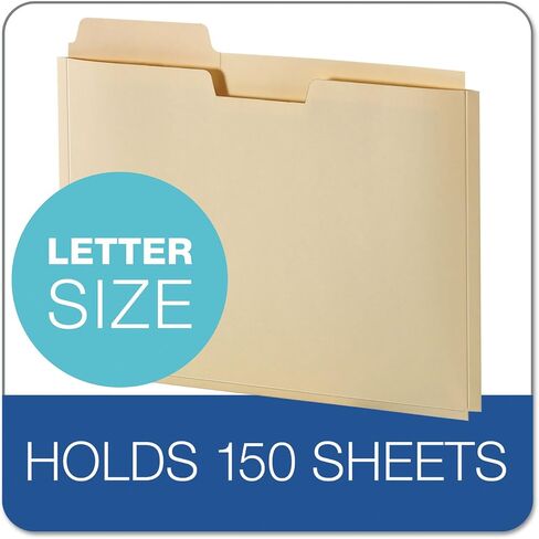 Pendaflex Fp153l10 Expanding File Folder Pocket, Letter, 11 Point Manila, 10/Pack in Kuwait