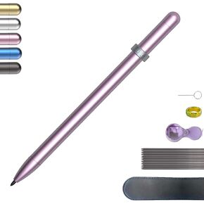 WSD Mechanical Pencils, Magnetic Control Pencil, CNC Machined, Universal 2.0mm Pencil Refill, Black in Saudi Arabia