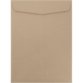 JAM PAPER 10 x 13 Open End Catalog Envelopes - Smooth Black - 25/Pack in Saudi Arabia