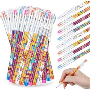 أقلام رصاص لعيد الميلاد السعيد من Maitys مع ممحاة علوية، أقلام رصاص ملونة مطبوعة لعيد الميلاد، أقلام رصاص كبيرة لطيفة، هدايا عيد ميلاد للفصول الدراسية للطلاب والأطفال والمعلمين ومكافآت حفلات أعياد الميلاد (100 قطعة) in Kuwait