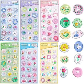 BetterJonny Premium Wax Seal Stickers - 108 Elegant Envelope Seals, Dazzling Design and Colors, Perfect for Envelopes and Invitations, Leave an Everlasting Impression in Saudi Arabia