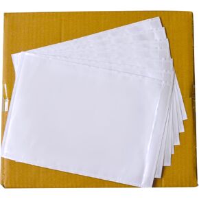 1000 PCS 7"x 10" Clear Self-Adhesive Packing List Envelopes - Plastic Shipping/Mailing Pouch Enclosed Bags for Packing Slips Invoice Label