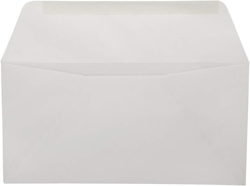JAM PAPER #16 ظرف تجاري بغطاء المحفظة - 6 × 12 - أبيض - جملة 1000/كرتون in Saudi Arabia