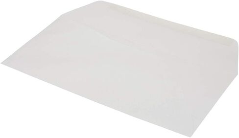 JAM PAPER #16 ظرف تجاري بغطاء المحفظة - 6 × 12 - أبيض - جملة 1000/كرتون in Saudi Arabia